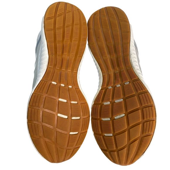 adidas Edgebounce W Running Shoes Women's Size 7.5 White/Silver/Gum BD7081 - Picture 10 of 11